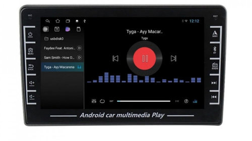 Navigatie dedicata cu Android Opel Corsa C 2000 - 2006, 1GB RAM, Radio GPS Dual Zone, Display HD IPS 8" Touchscreen, Internet Wi-Fi, Bluetooth, MirrorLink, USB, Waze