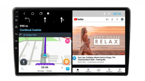 Navigatie dedicata cu Android Opel Corsa D 2006 - 2014, 1GB RAM, Radio GPS Dual Zone, Display HD IPS 9" Touchscreen, Internet Wi-Fi, Bluetooth, MirrorLink, USB, Waze
