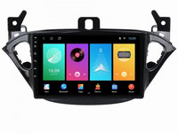 Navigatie dedicata cu Android Opel Corsa E 2014 - 2019, 1GB RAM, Radio GPS Dual Zone, Display HD IPS 9" Touchscreen, Internet Wi-Fi, Bluetooth, MirrorLink, USB, Waze