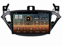 Navigatie dedicata cu Android Opel Corsa E 2014 - 2019, 6GB RAM, Radio GPS Dual Zone, Display HD IPS 9" Touchscreen, Internet Wi-Fi si slot SIM 4G, Bluetooth, MirrorLink, USB, Waze
