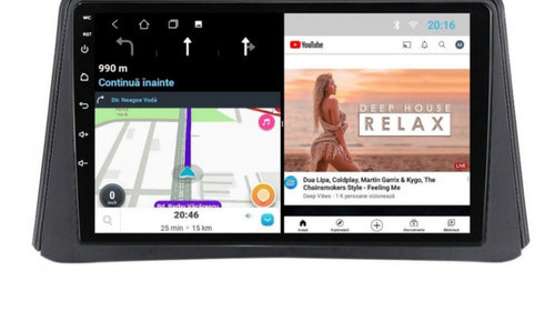 Navigatie dedicata cu Android Opel Mokka A 2012 - 2016, 2GB RAM, Radio GPS Dual Zone, Display HD IPS 9" Touchscreen, Internet Wi-Fi, Bluetooth, MirrorLink, USB, Waze