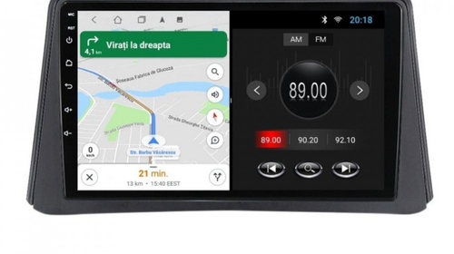 Navigatie dedicata cu Android Opel Mokka A 2012 - 2016, 2GB RAM, Radio GPS Dual Zone, Display HD IPS 9" Touchscreen, Internet Wi-Fi, Bluetooth, MirrorLink, USB, Waze