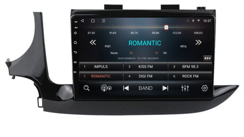 Navigatie dedicata cu Android Opel Mokka A 2016 - 2020, 3GB RAM, Radio GPS Dual Zone, Display HD IPS 9" Touchscreen, Internet Wi-Fi si slot SIM 4G, Bluetooth, MirrorLink, USB, Waze