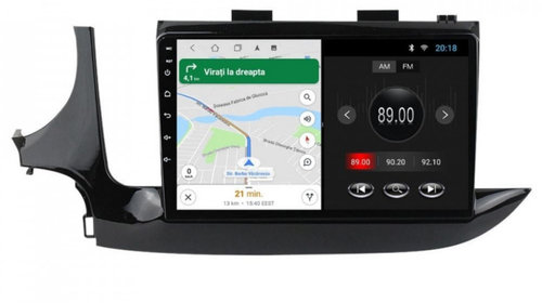 Navigatie dedicata cu Android Opel Mokka A 2016 - 2020, 2GB RAM, Radio GPS Dual Zone, Display HD IPS 9" Touchscreen, Internet Wi-Fi, Bluetooth, MirrorLink, USB, Waze