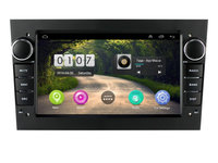 Navigatie dedicata cu Android Opel Tigra TwinTop 2004 - 2010, negru, 2GB RAM, Radio GPS Dual Zone, Display HD 7" Touchscreen, Internet Wi-Fi, Bluetooth, MirrorLink, USB, Waze
