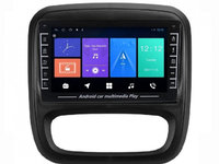 Navigatie dedicata cu Android Opel Vivaro B 2014 - 2019, 1GB RAM, Radio GPS Dual Zone, Display HD IPS 8" Touchscreen, Internet Wi-Fi, Bluetooth, MirrorLink, USB, Waze