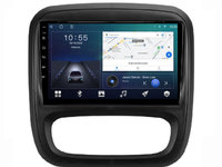 Navigatie dedicata cu Android Opel Vivaro B 2014 - 2019, 2GB RAM, Radio GPS Dual Zone, Display HD IPS 9" Touchscreen, Internet Wi-Fi si slot SIM 4G, Bluetooth, MirrorLink, USB, Waze