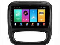 Navigatie dedicata cu Android Opel Vivaro B 2014 - 2019, 2GB RAM, Radio GPS Dual Zone, Display HD IPS 9" Touchscreen, Internet Wi-Fi, Bluetooth, MirrorLink, USB, Waze