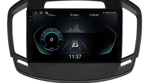 Navigatie dedicata cu Android Opel Zafira Tourer C 2016 - 2019, 12GB RAM, Radio GPS Dual Zone, Display 2K QLED 9.5" Touchscreen, Internet Wi-Fi si slot SIM 4G, Bluetooth, MirrorLink, USB, Waze
