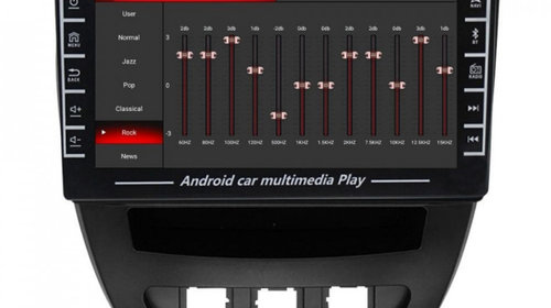 Navigatie dedicata cu Android Peugeot 107 2005 - 2014, 1GB RAM, Radio GPS Dual Zone, Display HD IPS 8" Touchscreen, Internet Wi-Fi, Bluetooth, MirrorLink, USB, Waze