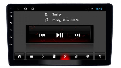 Navigatie dedicata cu Android Peugeot 307 2000 - 2013, negru, 2GB RAM, Radio GPS Dual Zone, Display HD IPS 9" Touchscreen, Internet Wi-Fi, Bluetooth, MirrorLink, USB, Waze