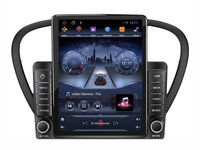 Navigatie dedicata cu Android Peugeot 607 2004 - 2011, 2GB RAM, Radio GPS Dual Zone, Touchscreen IPS 9.7" HD tip Tesla, Internet Wi-Fi, Bluetooth, MirrorLink, USB, Waze