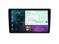 Navigatie dedicata cu Android Peugeot Partner 2008 - 2018, 12GB RAM, Radio GPS Dual Zone, Display 2K QLED 9.5" Touchscreen, Internet Wi-Fi si slot SIM 4G, Bluetooth, MirrorLink, USB, Waze