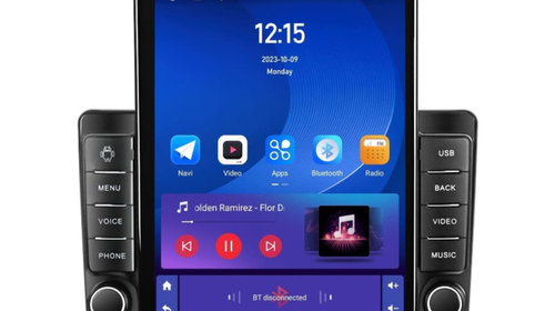 Navigatie dedicata cu Android Peugeot Partner 2008 - 2018, 2GB RAM, Radio GPS Dual Zone, Touchscreen IPS 9.7" HD tip Tesla, Internet Wi-Fi, Bluetooth, MirrorLink, USB, Waze