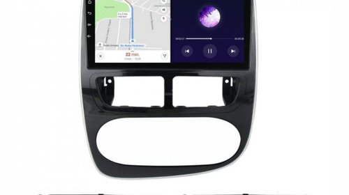 Navigatie dedicata cu Android Renault Clio IV 2012 - 2016, 8GB RAM, Radio GPS Dual Zone, Display HD IPS 10" Touchscreen, Internet Wi-Fi si slot SIM 4G, Bluetooth, MirrorLink, USB, Waze