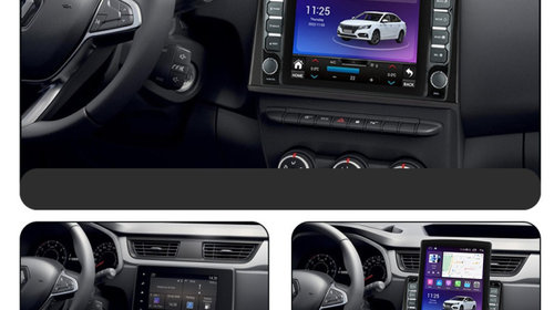 Navigatie dedicata cu Android Renault Express dupa 2021, 4GB RAM, Radio GPS Dual Zone, Touchscreen IPS 9.7" HD tip Tesla, Internet Wi-Fi si slot SIM 4G, Bluetooth, MirrorLink, USB, Waze