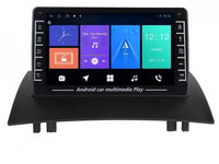 Navigatie dedicata cu Android Renault Megane II 2001 - 2009, 1GB RAM, Radio GPS Dual Zone, Display HD IPS 8" Touchscreen, Internet Wi-Fi, Bluetooth, MirrorLink, USB, Waze