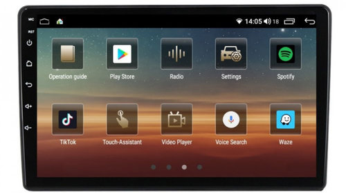Navigatie dedicata cu Android Seat Altea 2004 - 2015, 6GB RAM, Radio GPS Dual Zone, Display HD IPS 10'' Touchscreen, Internet Wi-Fi si slot SIM 4G, Bluetooth, MirrorLink, USB, Waze