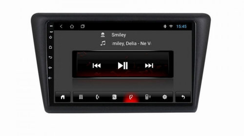 Navigatie dedicata cu Android Seat Toledo IV 2012 - 2019, 1GB RAM, Radio GPS Dual Zone, Display HD IPS 9" Touchscreen, Internet Wi-Fi, Bluetooth, MirrorLink, USB, Waze
