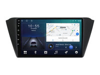Navigatie dedicata cu Android Skoda Fabia III 2014 - 2021, 2GB RAM, Radio GPS Dual Zone, Display HD IPS 9" Touchscreen, Internet Wi-Fi si slot SIM 4G, Bluetooth, MirrorLink, USB, Waze