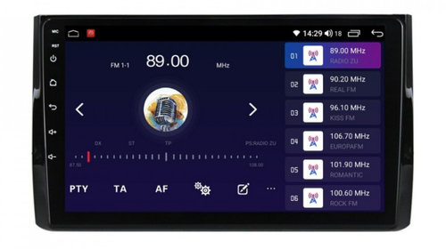 Navigatie dedicata cu Android Skoda Kodiaq dupa 2016, 8GB RAM, Radio GPS Dual Zone, Display HD IPS 10" Touchscreen, Internet Wi-Fi si slot SIM 4G, Bluetooth, MirrorLink, USB, Waze