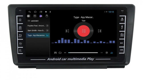 Navigatie dedicata cu Android Skoda Octavia II 2004 - 2013, 1GB RAM, Radio GPS Dual Zone, Display HD IPS 8" Touchscreen, Internet WiFi, Bluetooth, MirrorLink, USB, Waze