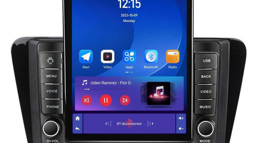 Navigatie dedicata cu Android Skoda Octavia III 2013 - 2020, 2GB RAM, Radio GPS Dual Zone, Touchscreen IPS 9.7" HD tip Tesla, Internet Wi-Fi, Bluetooth, MirrorLink, USB, Waze