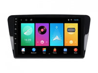 Navigatie dedicata cu Android Skoda Octavia III 2013 - 2020, 1GB RAM, Radio GPS Dual Zone, Display HD IPS 10" Touchscreen, Internet Wi-Fi, Bluetooth, MirrorLink, USB, Waze