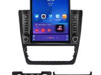 Navigatie dedicata cu Android Skoda Yeti 2009 - 2018, 1GB RAM, Radio GPS Dual Zone, Touchscreen IPS 9.7" HD tip Tesla, Internet Wi-Fi, Bluetooth, MirrorLink, USB, Waze