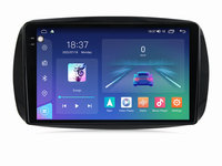 Navigatie dedicata cu Android Smart Forfour dupa 2014, 4GB RAM, Radio GPS Dual Zone, Display 2K QLED 9.5" Touchscreen, Internet Wi-Fi si slot SIM 4G, Bluetooth, MirrorLink, USB, Waze