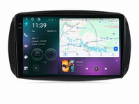 Navigatie dedicata cu Android Smart Forfour dupa 2014, 12GB RAM, Radio GPS Dual Zone, Display 2K QLED 9.5" Touchscreen, Internet Wi-Fi si slot SIM 4G, Bluetooth, MirrorLink, USB, Waze