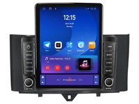 Navigatie dedicata cu Android Smart Fortwo 2011 - 2014, 1GB RAM, Radio GPS Dual Zone, Touchscreen IPS 9.7" HD tip Tesla, Internet Wi-Fi, Bluetooth, MirrorLink, USB, Waze