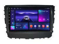 Navigatie dedicata cu Android Ssangyong Musso dupa 2018, 3GB RAM, Radio GPS Dual Zone, Display HD IPS 9" Touchscreen, Internet Wi-Fi si slot SIM 4G, Bluetooth, MirrorLink, USB, Waze