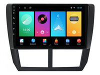 Navigatie dedicata cu Android Subaru Forester 2008 - 2013, 2GB RAM, Radio GPS Dual Zone, Display HD IPS 9" Touchscreen, Internet Wi-Fi, Bluetooth, MirrorLink, USB, Waze