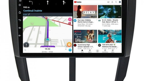 Navigatie dedicata cu Android Subaru Impreza / XV / WRX 2007 - 2014, 8GB RAM, Radio GPS Dual Zone, Display HD IPS 9" Touchscreen, Internet Wi-Fi si slot SIM 4G, Bluetooth, MirrorLink, USB, Waze