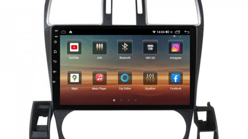 Navigatie dedicata cu Android Subaru Impreza / XV / WRX 2012 - 2017, 4GB RAM, Radio GPS Dual Zone, Display HD IPS 9" Touchscreen, Internet Wi-Fi si slot SIM 4G, Bluetooth, MirrorLink, USB, Waze