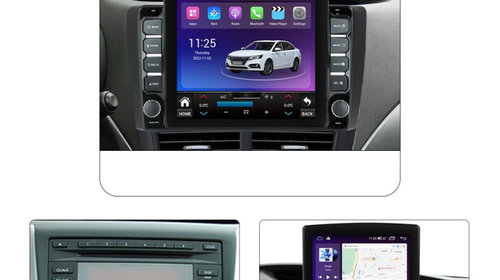 Navigatie dedicata cu Android Subaru Impreza / XV / WRX 2007 - 2014, 8GB RAM, Radio GPS Dual Zone, Touchscreen IPS 9.7" HD tip Tesla, Internet Wi-Fi si slot SIM 4G, Bluetooth, MirrorLink, USB, Waze