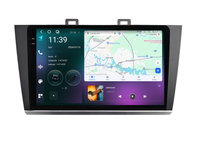 Navigatie dedicata cu Android Subaru Outback / Legacy 2014 - 2019, 12GB RAM, Radio GPS Dual Zone, Display 2K QLED 9.5" Touchscreen, Internet Wi-Fi si slot SIM 4G, Bluetooth, MirrorLink, USB, Waze