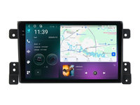 Navigatie dedicata cu Android Suzuki Grand Vitara 2005 - 2015, 12GB RAM, Radio GPS Dual Zone, Display 2K QLED 9.5" Touchscreen, Internet Wi-Fi si slot SIM 4G, Bluetooth, MirrorLink, USB, Waze