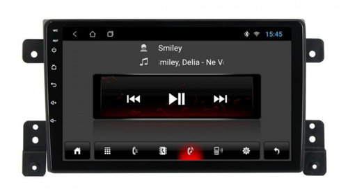 Navigatie dedicata cu Android Suzuki Grand Vitara 2005 - 2015, 1GB RAM, Radio GPS Dual Zone, Display HD IPS 9" Touchscreen, Internet Wi-Fi, Bluetooth, MirrorLink, USB, Waze