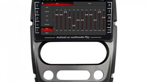 Navigatie dedicata cu Android Suzuki Jimny 2005 - 2018, 1GB RAM, Radio GPS Dual Zone, Display HD IPS 8" Touchscreen, Internet Wi-Fi, Bluetooth, MirrorLink, USB, Waze