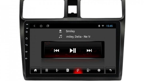 Navigatie dedicata cu Android Suzuki Swift III 2005 - 2010, 1GB RAM, Radio GPS Dual Zone, Display HD IPS 10" Touchscreen, Internet Wi-Fi, Bluetooth, MirrorLink, USB, Waze
