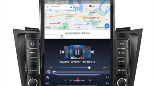 Navigatie dedicata cu Android Suzuki Swift IV 2010 - 2017, 2GB RAM, Radio GPS Dual Zone, Touchscreen IPS 9.7" HD tip Tesla, Internet Wi-Fi, Bluetooth, MirrorLink, USB, Waze