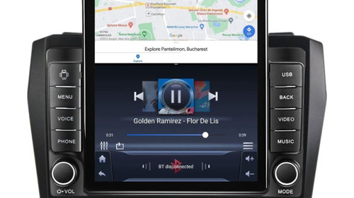 Navigatie dedicata cu Android Suzuki Swift V dupa 2017, 2GB RAM, Radio GPS Dual Zone, Touchscreen IPS 9.7" HD tip Tesla, Internet Wi-Fi, Bluetooth, MirrorLink, USB, Waze
