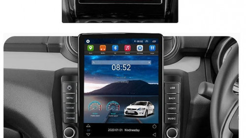 Navigatie dedicata cu Android Suzuki Swift V dupa 2017, 2GB RAM, Radio GPS Dual Zone, Touchscreen IPS 9.7" HD tip Tesla, Internet Wi-Fi, Bluetooth, MirrorLink, USB, Waze