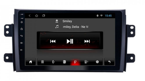 Navigatie dedicata cu Android Suzuki SX4 2006 - 2014, 1GB RAM, Radio GPS Dual Zone, Display HD IPS 9" Touchscreen, Internet Wi-Fi, Bluetooth, MirrorLink, USB, Waze