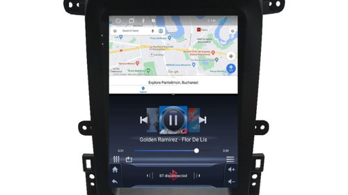 Navigatie dedicata cu Android tip tesla Chevrolet Captiva 2006 - 2011, 2GB RAM, Radio GPS Dual Zone, Touchscreen IPS 9.7" HD, Internet Wi-Fi, Bluetooth, MirrorLink, USB, Waze