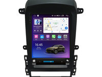 Navigatie dedicata cu Android tip tesla Chevrolet Captiva 2006 - 2011, 4GB RAM, Radio GPS Dual Zone, Touchscreen IPS 9.7" HD, Internet Wi-Fi si slot SIM 4G, Bluetooth, MirrorLink, USB, Waze