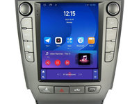 Navigatie dedicata cu Android tip tesla Lexus IS 2005 - 2013, 1GB RAM, Radio GPS Dual Zone, Touchscreen IPS 9.7" HD, Internet Wi-Fi, Bluetooth, MirrorLink, USB, Waze