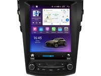 Navigatie dedicata cu Android tip tesla Toyota Rav 4 III 2005 - 2013, 4GB RAM, Radio GPS Dual Zone, Touchscreen IPS 9.7" HD, Internet Wi-Fi si slot SIM 4G, Bluetooth, MirrorLink, USB, Waze
